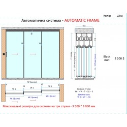 Automatic Frame ( 3 canatului)